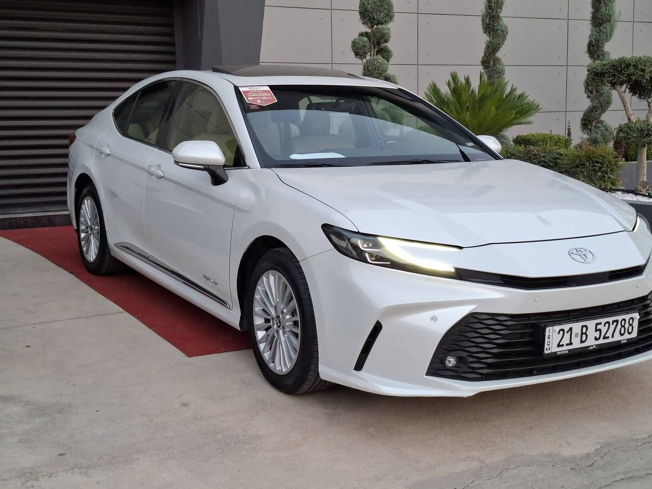 کامری2025LE سفری شە ریکە ی SAS
بە سمە 
60000km
سلایت
کوشن کارە با
حاسە ی پێش و دوا
ڕادار
لایت دە بڵ عە دە سە
شاشە
٤تایە تازە
پە ڵە یە ک بۆیاخی هە یە بە دە رگای دوای سە کن
بە ناوی خۆمە وە یە
شوێن سلیمانی
***********
وەتس ئە پ 
ڤایبە ر
