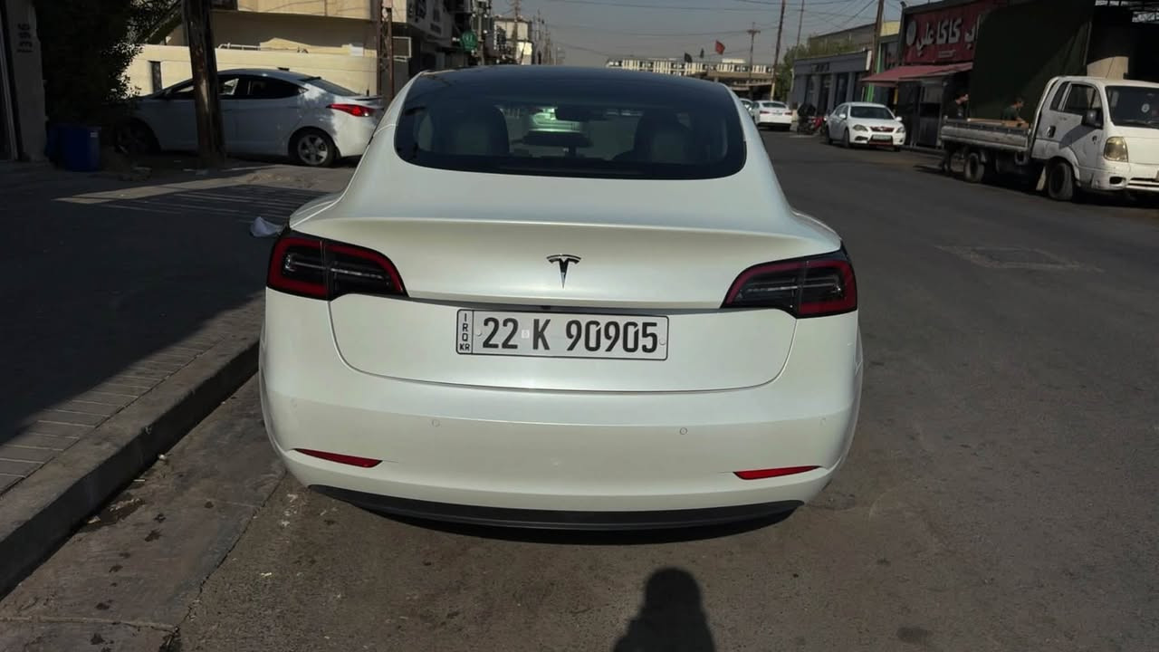 تيسلا موديل ٣ • ٢٠٢٢ • رقم اربيل