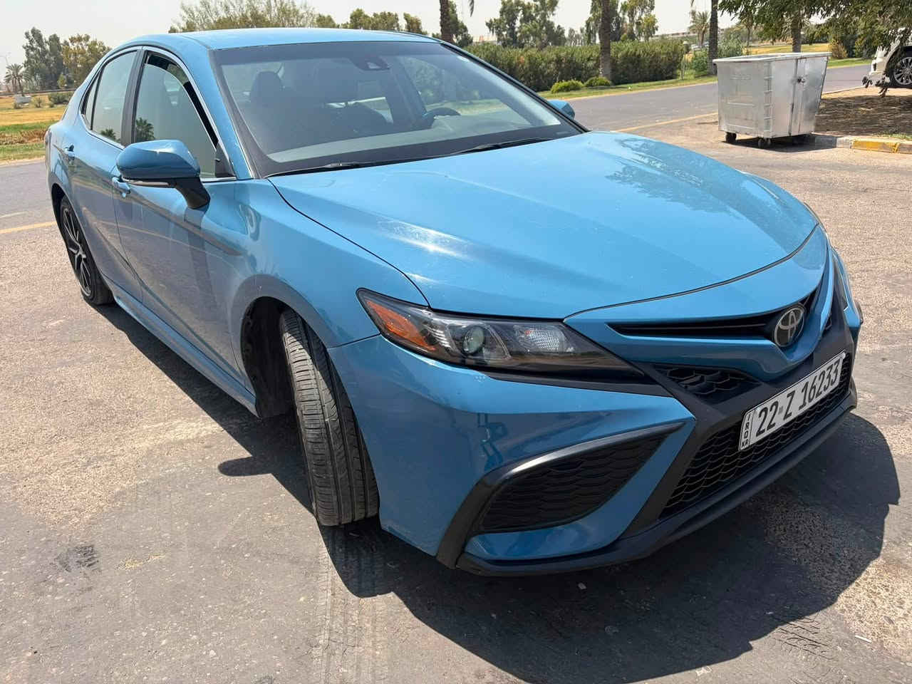 كامري - camry 2024 
فئة SE بلس وارد امريكي محرك 2500 الون بحري 
رقم اربيل بسمي 
ماشية 32 KM 
كشنات و دواخل جلد 
تحكمات استيرن  تشغيل لايت زنون رادار امامي و رادرات جانبيه اشاير بالمري شاشه ابل كار بلي و اندرويد اوتو كامره سبير وعدة كل تفاصيل  السياره جديدة جداً ...
~ صور السياره و السونار و التقارير من امريكا موجود ...
السعر 197$$وبيه مجال بسيط للبيع***********
