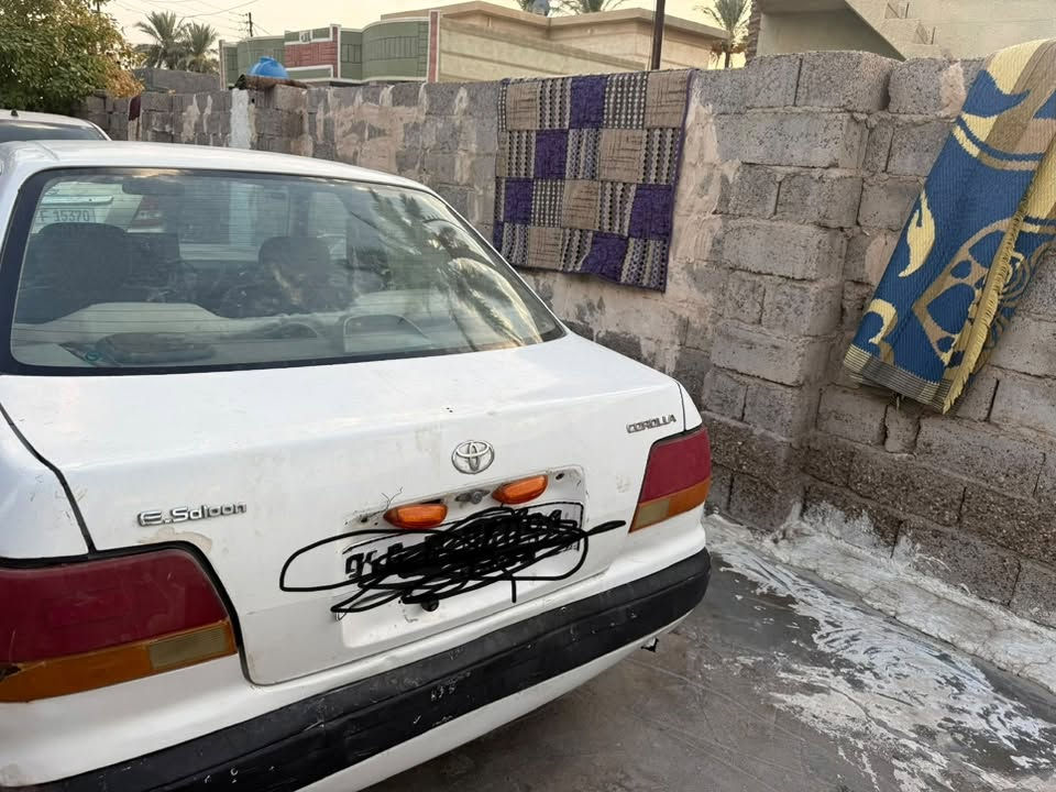السلام عليكم 
كورلا موديل 96 
بأسمي للبيع
سنوية جديدة هزة جديدة
كير او مكينة خير من الله
العنوان بغداد التاجي
السعر المطلوب 33
***********
