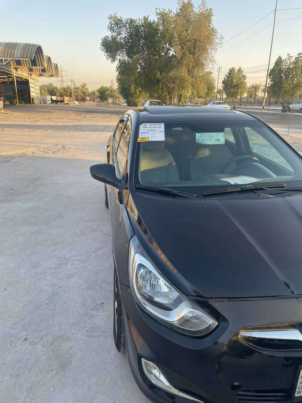 تحيه طيبه اخوان السلام عليكم هونداي اكسنت موديل 2017 وارد امريكي بيها ثلاث قطع صبغ بنيد وجاملغ وجاملغ خلفي بدون داخل السياره جديده وجاهزة فول مواصفات تبريد حداديه مكينه كله مكفول بيع بدون مراوس السعر 79 وتواصل فقط واتساب *********** مكاني نجف كوفه
