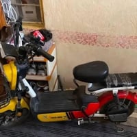 دراجة كهربائية • حجم ١٤ • بطاريات نضيفه
