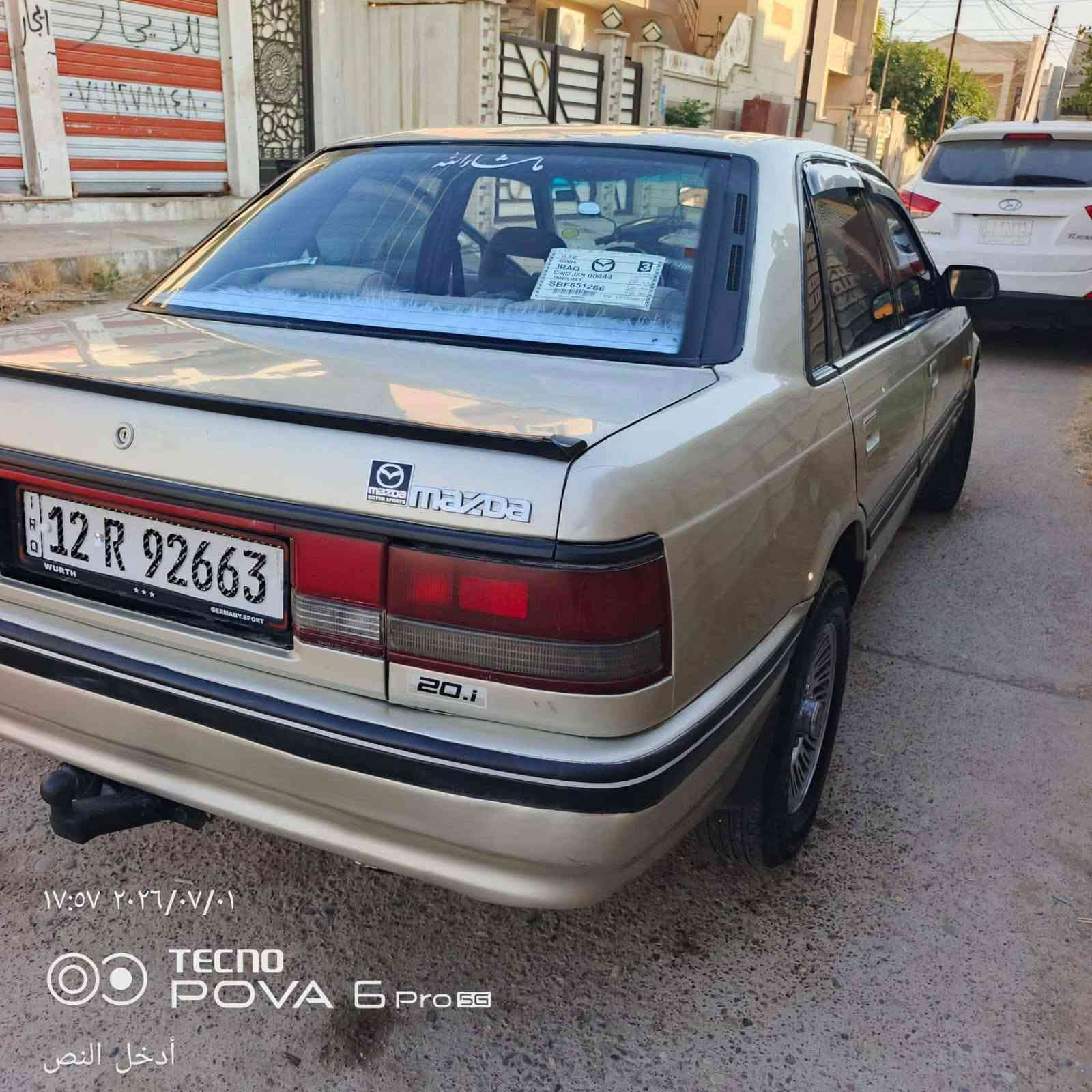 ***********
سياره للبيع الاستفسار على الرقم عنوان السياره موصل جانب الايمن دوره اليرموك ***********
