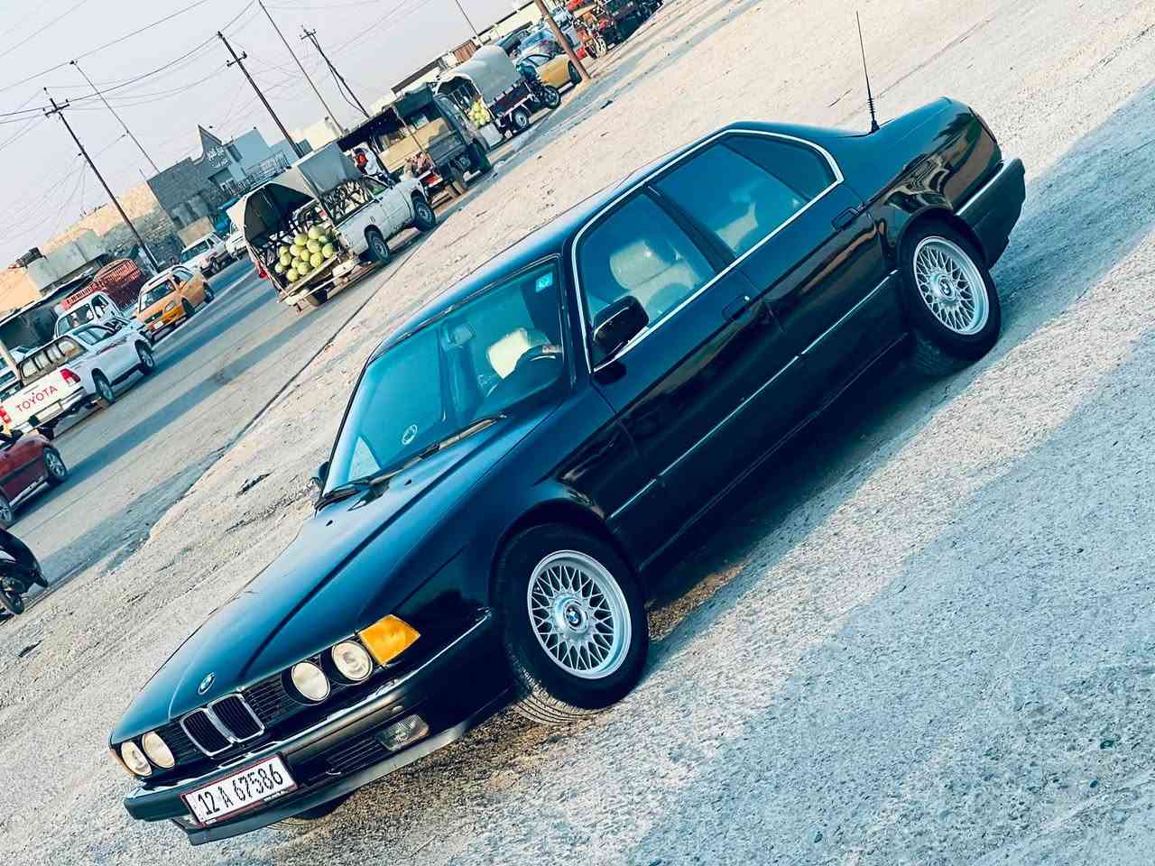 للبيع بي ام موديل 1994 حجم 730 مكينه وكير شرط محرك 735 المرغوب فل السياره فول توماتيك عده الفتحه تبريد ثلج 🧊 ع سويج رقم نينوى انكليزي بسمي اني الشرعي شرط الوكاله والتحويل سنويه لي 2031 السعر 55 وبيها مجال 💵 بدون ضرر صبغ جماليه قفل مركزي وايرمنيه كلها شغاله طخم تايه طخم ويل طخم ورا وكدام كلو جديد سياره جاهزه ما يعوزها ربع *********** // *********** مكان السياره موصل الايمن
