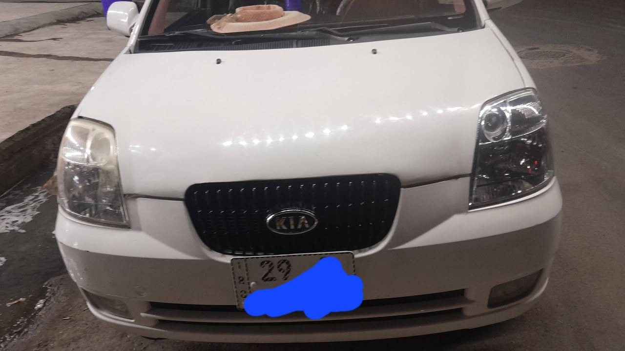 السلام عليكم كيه بيكانتو خليجيه  موديل ٢٠٠٦ رقم واسط دولي بسمي تحويل مباشر مكينه كير صدر خير من الله  منضوم تبريد جديدة ئدامه كامله بطاريه جديدة كهربايت كلشي شغال بيها طخات بسيطه السعر ٥٨ الشراي يتصل هذا رقمي *********** مكاني السيديه
