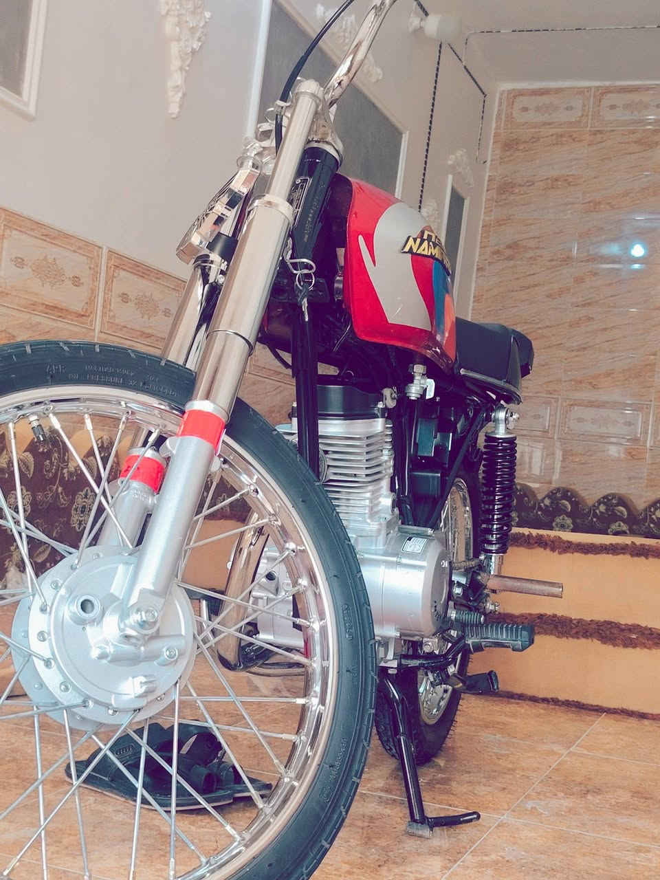 مرخصت مدير الكروب
سلام عليكم شباب دراجه البيع او المراوس بسكون دراجه كامله 
الماوصفات: دراجه اسكنر دراجه بشهر اسادس م̷ـــِْن تعمرت وهاي نضافته كدامكم دراجه مامتعوبه ابد  ڱڵـه  أصلي حله م̷ـــِْن بلصوره 
دراجه البيع او المراوس بكامله
السعر:800
العنوان: دوانيه الحمزه الشرقي
الستفسار:***********
