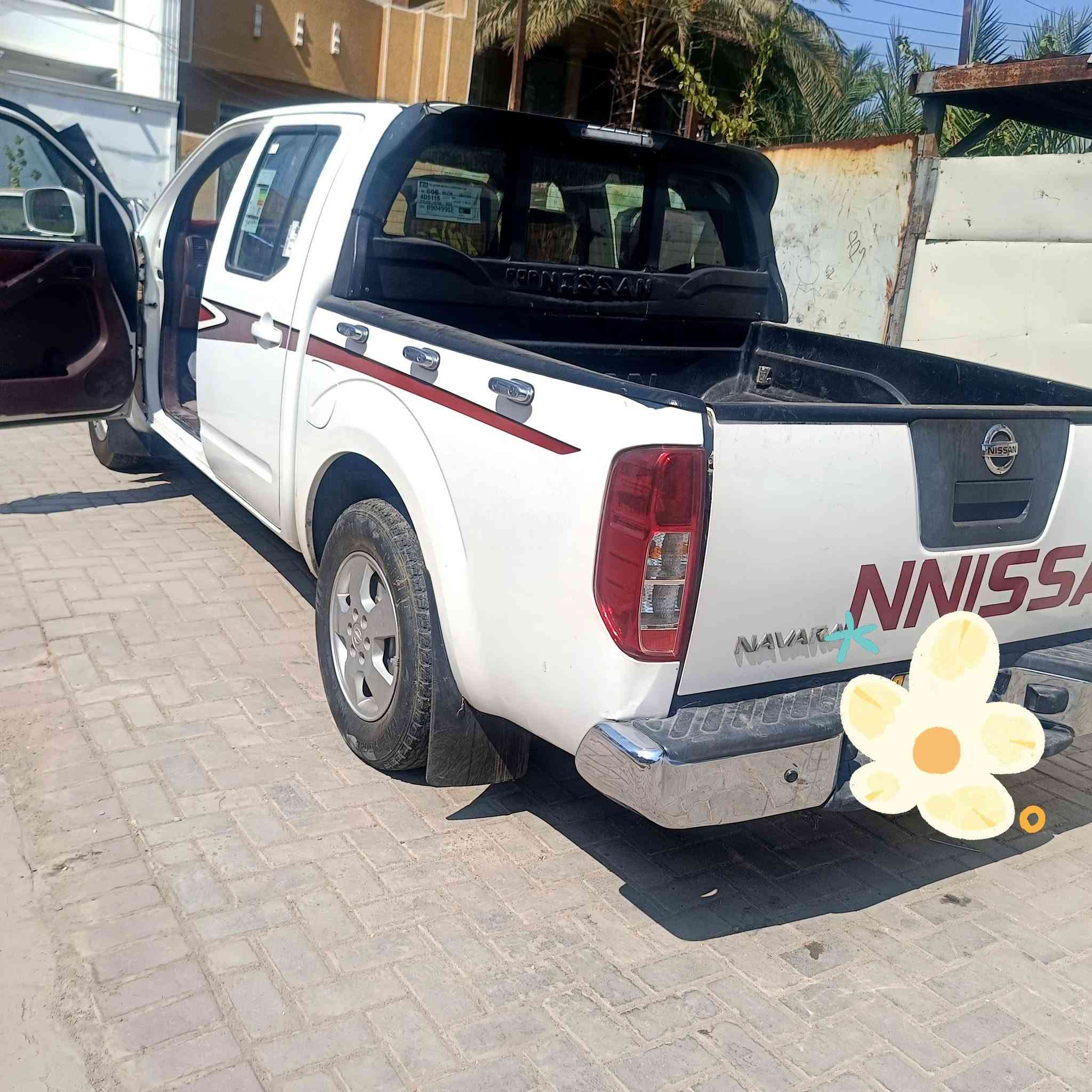 🚗 للبيع نيسان نيافارا (بيك اب) بحالة ممتازة وجاهزة
​الموديل: 2009
​الگير: عادي 
​الحالة العامة: تبريد ثلج ❄️، دوشمة جديدة بالكامل، تخم تاير جديد.
​الضرر: ضربة بجاملغ الأمامي جهة السايق فقط (بدون أي تأثير على الشاصي أو العضلات).
​السيارة نظيفة ومرتبة، اقتصادية وجاهزة
​ السعر 95
رقم بغداد
يرجى مراسلة الصفحة (الماسنجر) أو الاتصال/مراسلة الواتساب على الرقم:
📲 ***********
​✨ شاركونا الإعلان ليوصل لأكبر عدد من المهتمين، ولا تنسوا متابعة صفحتنا "سيارتك أونلاين" لكل ما هو مميز ونظيف!
