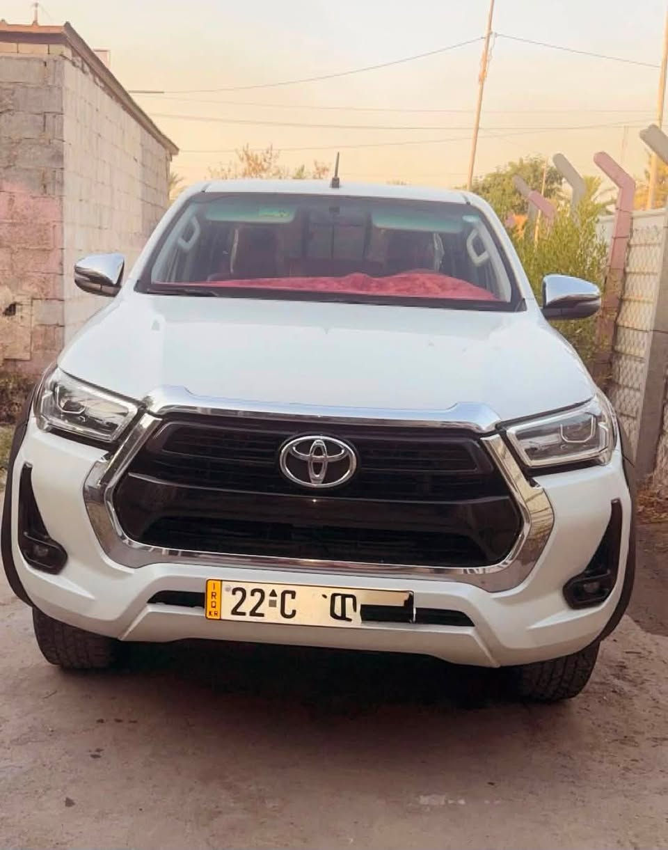 السلام عليكم للبيع او مراوس لاندكروز اولكزز تويوتا هايلوكس  TRD موديل 2021 فول مواصفات  6 سلندر بصمه شاشه كبيره تبريد بلكشنات حساسات اشاير بلمري داخل احمر كشنات مغلفه وأرضية مغلفه سيارة جديدة وجاهزه من كل شي مكفوله كفاله عامه رقم اربيل ماشيه 83 الف السعر 320وبيها
للاستفسار ‭***********‬
مكاني بابل
