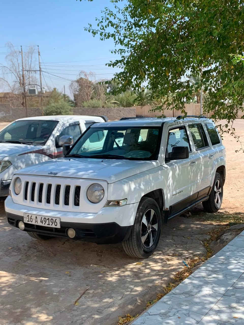 جيب باتريوت ٢٠١٦ للبيع أو مراوس
محرك ٢٤٠٠ لا تنقيص ولا تبخير مكفول كير جديد 
حداديه جاهزه 
تخم تاير جديد 
وارد أمريكي ضرره جاملغ وبنيد
تحكمات استيرن جهتين 
مانع انزلاق 
مثبت سرعه 
شاشه لمس أندرويد 
تبريد شغال 
مكان ناصريه  قضاء الشطره 
السعر٩٣ وبيهه مجال 
***********
