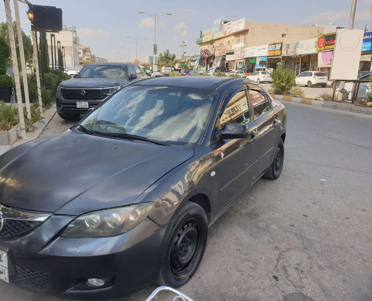 مازدا ٢٠٠٨ رقم هولير بشرتي تحويل وكاله يك بارجه بوياخه هيج نوقساني نيه لسليمانيه 
سعر٦٢ معامله ***********
