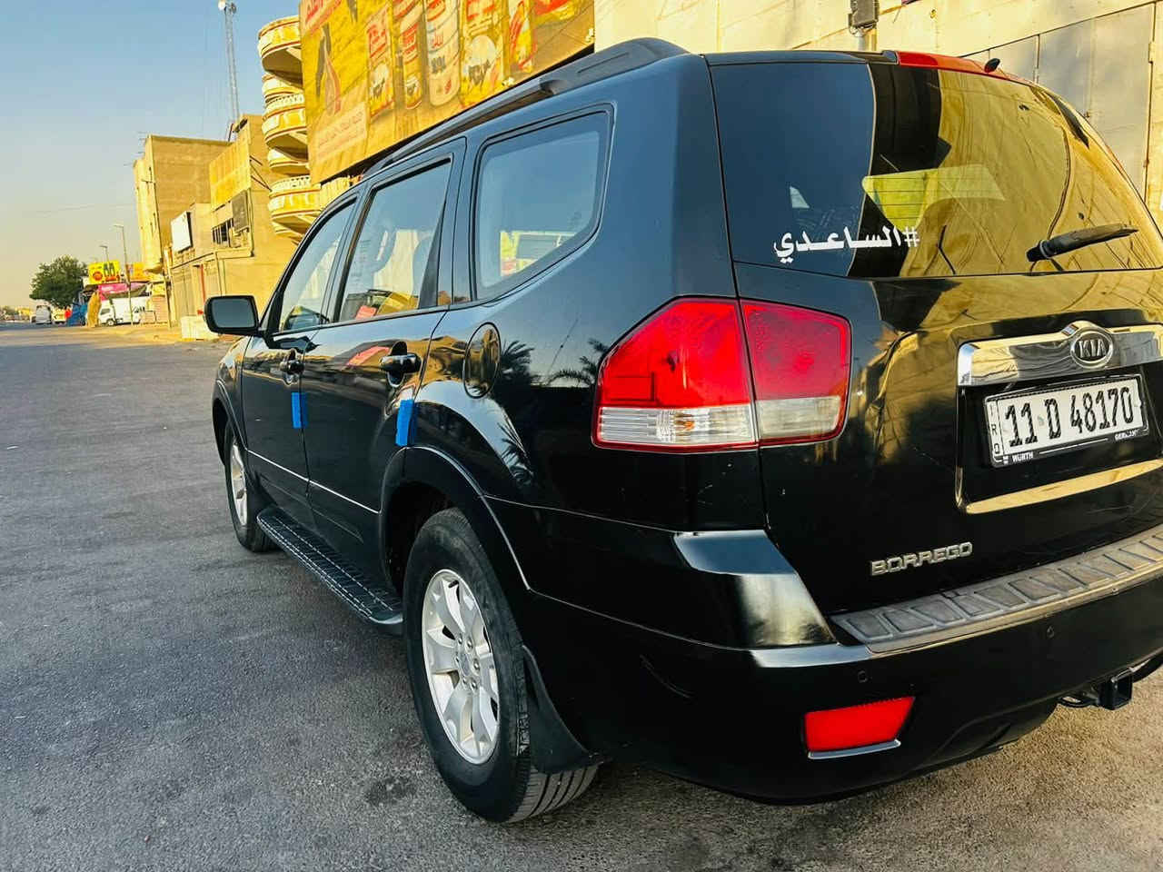 يالله 
السلام عليكم اخوتي الطيبين 
كيا مهافي 2009 لون اسود 
سياره نضيفه وكاعده 
ممشى السياره    179000 
حادث امريكى جاملغ الايسر 
مكان السياره بغداد الطالبيه مامتواجد عل نت فقط واتساب او الاتصال *********** 
السعر 110 وبيهه مجال قليل 
ملاحضه يوجد فيها نقوصات قليله 
تحويل ثاني يوم
