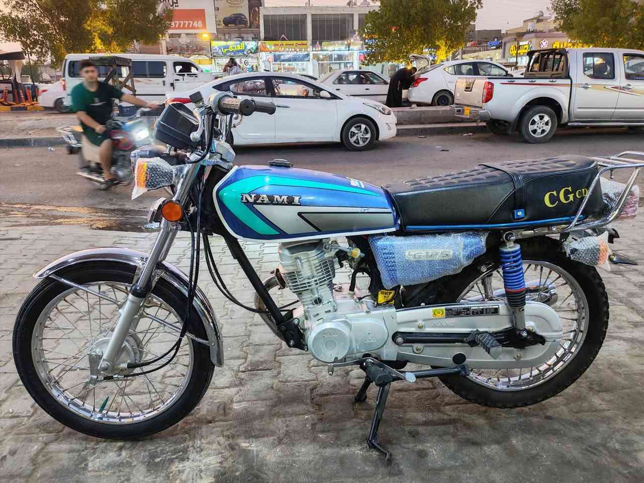 نامه امتياز ايراني موديل 2023 دراجه جاهزه للخير ما عايزه براغي أصولي وكيله العارضي سعره 850 وبيه مجال قليل العنوان نجف حي جامعه رقم ***********
