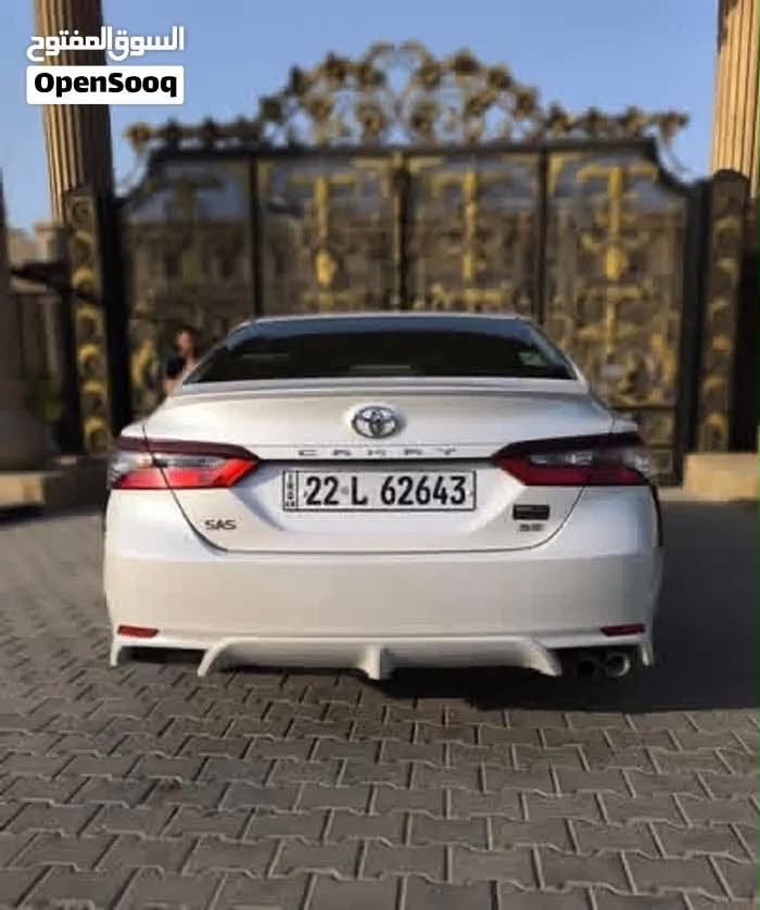 كامري خليجي ساس SE فول موديل 22
السياره مواصفات SE كلش نادرة بالخليجي

محرك 2.5 

بدي كامل سبورت 

فتحة سقف

كشن مقطع رمادي جلد كهرباء 

بردة خلفية كهرباء اوتو وي الكير

بصمة وتشغيل عن بعد

بصمة ابواب دخول ذكي بدون مفتاح 

اناره ترحيب بالابوب كامري بلاد

حساسات امامية خلفية 

شاشة حجم كبير

سستم صوت JBL 

تحكم ستيرن وشفتات تبديل نمر

كير 8 سرعات و3 وضعيات قيادة 

تبريد قطعين وشاشة تحكم دجتل  

مري تحكم وطي كهرباء وتعتيم ذاتي

وتحكم الجامات كلهن كهرباء

شاحن وايرلس

ليد نهاري وبعد بيه مواصفات 

السيارة نظيفة جداً وعليهه افلام حماية اوراكول وضمانه 8 سنوات 

ماشيه 81,000 كيلو 

رقم اربيل بأسمي

سعر 240 وبي مجال 

***********
