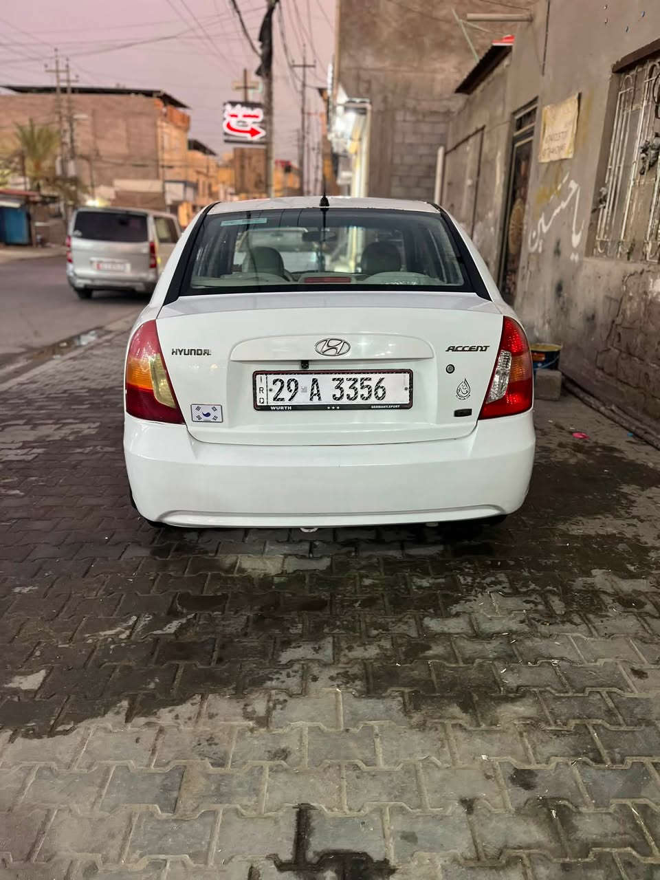 هيونداي اكسنت مديل ٢٠١٠ ب اسمي سياره رقم انكليزي رقم واسط مكينه بيها بدايه تبخير بيها صبغ ب طرف البنيد وبارد بل مدكر الأمامي وبيها رشات خفيفه سعر ٨٠ بيها مجال العنوان البصره
***********
