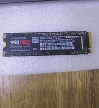سامسونج 990 PRO • ٢ تيرابايت • صحة ٩٦٪