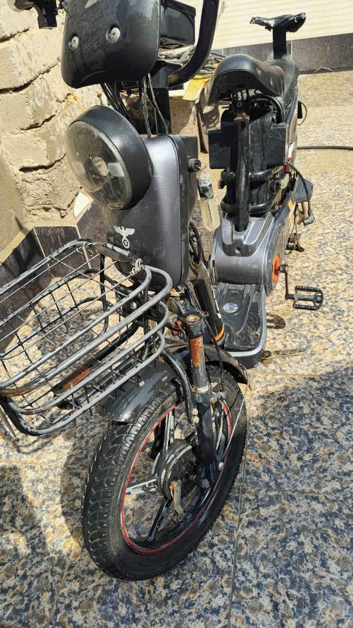سلام عليكم
باسكل شحن حجم 20

مرتب ونضيف بطارياتة بعدهن بحيلهن 

وبيه سويجين وبصمتين 

السعر 275 الف وبيه مجال حگ الجية 

رقمي *********** واتساب ـــــــــــــــــــــــــــــــــــــــــــــــــــــــــــ
باسكل حجم 26 

اخذتة حاوية تيوب توة مبدل
 
قفلة موجود وبريكاتة ثنينهن يشتغلن وبالبچان وبيه گلوب 

سعرة 80 الف وبيه مجال قليل 

رقمي *********** واتساب
