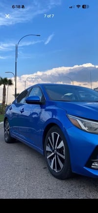 نيسان سنترا 2022 SV وارد امريكي محرك 2000 ماشية 26 الف ميل  رقم اربيل ...
