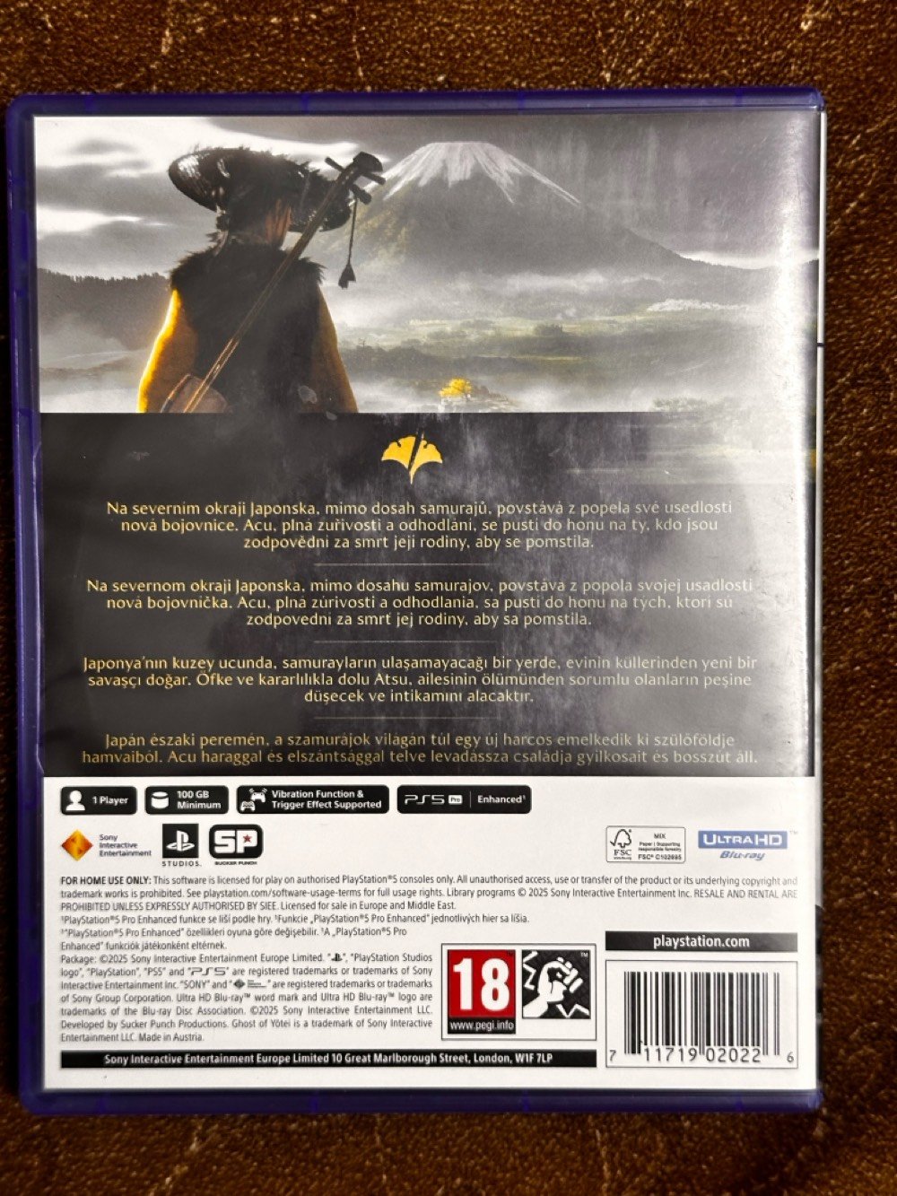 لعبة PS5 GHOST OF YOTEI كوست اوف يوتي نظيفة ومستعملة قليل حيل
وين مكانك بالضبط حتى المشتري يعرف إذا الاستلام يد بيد أو أكو توصيل؟: 
بغداد/حي الجهاد/ الاطباء
شكد السعر النهائي للعبة، وهل بيه تفاوض لو ثابت؟: 
60000
هل النسخة أصلية 100% وتشتغل على PS5 بدون أي مشاكل بالقراءة أو التهنيگ؟: 
100‎%‎ شغال مع الضمان 
العلبة والديـسك ويّا بعض لو بس الدسك؟ وإذا أكو شي ناقص بالباكچ لازم نذكره؟: 
كامل العلبة والديسك ونظافة جداً عالية