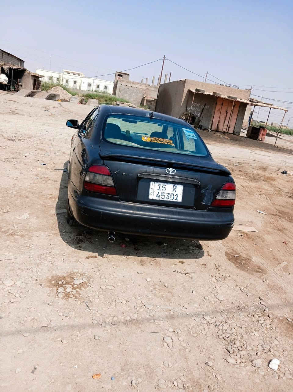 سلام عليكم دايو لكنزه مديل 2000 كير ومحرك جدد كير عادي حداديه جديدة لايت زنون سنويه لـ31 مشروع وطني تحويل مباشر السعر 26 وبيهه مجال وترهم مراوس.  مكاني الناصريه قلعه سكر. الرقم ***********

