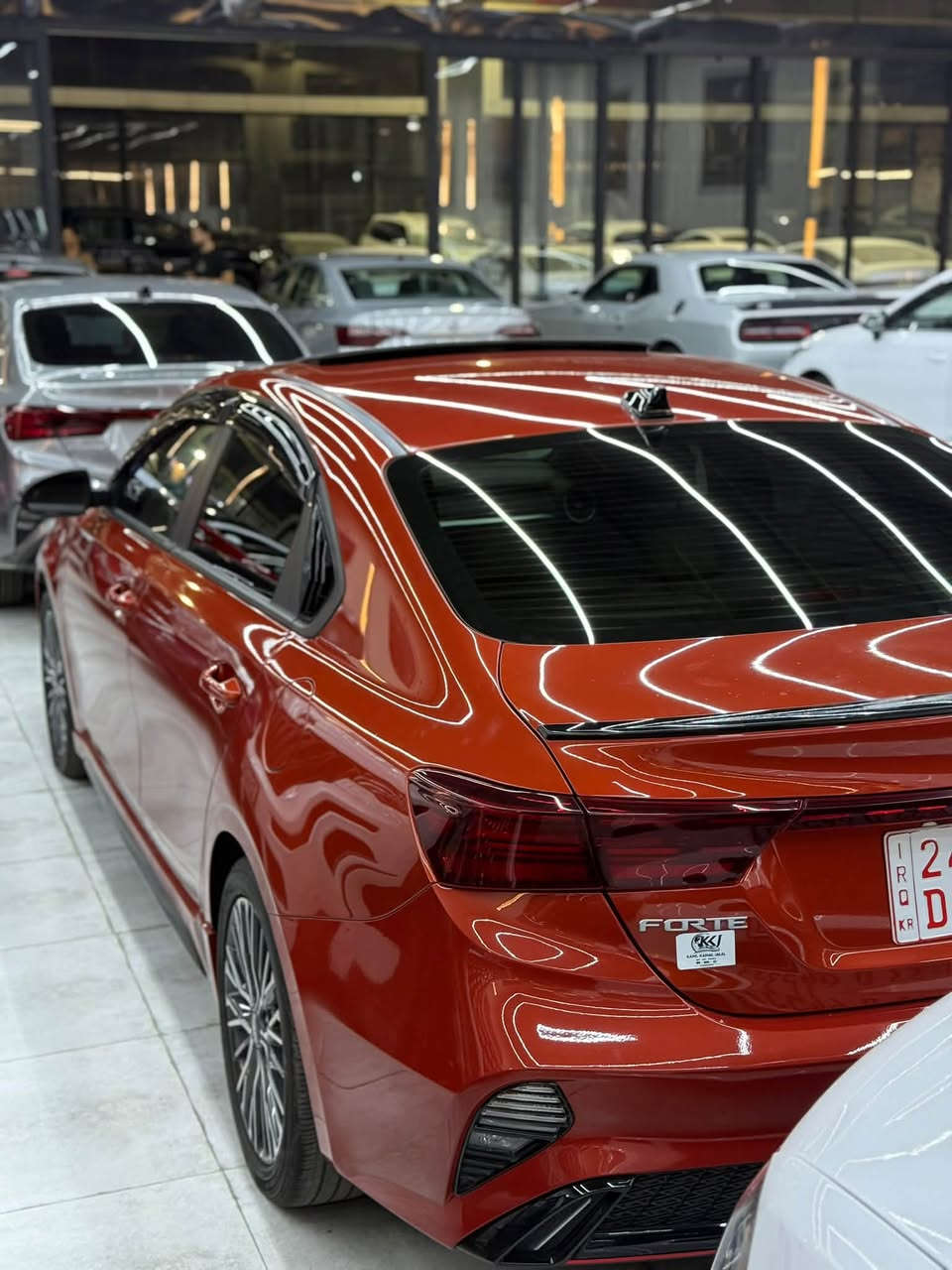 سلام عليكم 
كي فورتي 2024 
بدون صبغ
موصفات GT-Line 
محرك دوش
بصمة تشغيل عن بعد
فتحه
سستم صوت
كشنات جلد
موصفات معروف بعد
السعر على خاص
وتساب متواجد
***********
عنوان #الموصل
