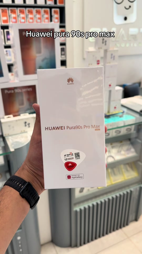 #huawei #Huaweipura90s #huaweipura90promax  🔆خدمة الاقساط متوفرة بتطبيق سوبر كي (الجني )الموطنة رواتبهم على مصرف الرافدين  توصيل إلى كافة أنحاء العراق 🇮🇶 ‏‎ 🕒 أوقات العمل: جميع ايام الاسبوع 9:00 صباحاً الى 12:00 ليلاً عدا الجمعة 3:00 ظهراً الى 12:00 ليلاً ‏‎📍 الموقع: بغداد- ‏‎المنصور، شارع مول بابليون، بالقرب من أقواس مطعم الساعة. 📞رقم المبيعات والواتساب : *********** ‏‎نحن هنا لخدمتك في أي وقت🌟

نص مكتوب في الصور:
- Huawei pura 90s pro max