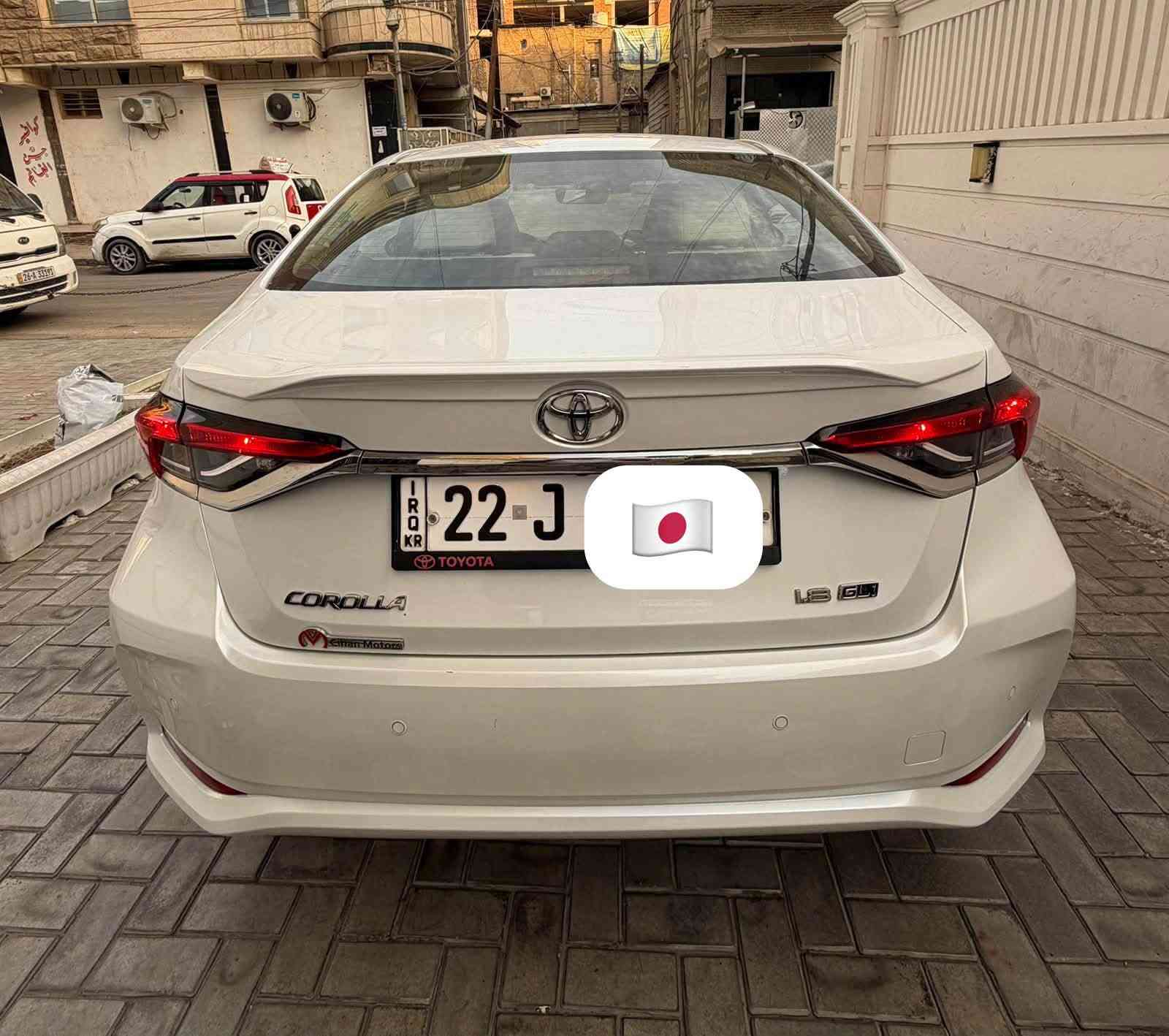 سلام عليكم سياره 
كورلا2024 خليجي 
فول مواصفات ماشيه 22 الف قابل للزياده
ضمان شركة جيهان SASسياره جديده كفاله عامه
رقم اربيل 
مواصفاتها 
محرك 1.8 
فتحة 
بصمه 
بصمة ابواب استشعار 
حساس امامي خلفي 
بروجكتر 
تحكمات ستيرن جهتين
ويل كب 
كشنات بقلاوه بلادي 
شاشه ديجتال 
كاميرا 
صندوق بصمه 
تبريد قطعتين 
اشاير بالمري 
مري شفط كهرباء 
ايرباك
نظامين قيادة sport و normal
نظام Eco لتقليل صرف البنزين 
وبيها هواي مواصفات بعد
مكاني بغداد رايدها ١٨5$ او بيها مجال بصيط
رقم هاتف ***********
