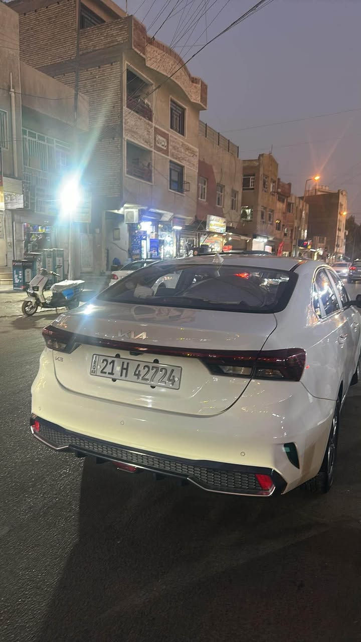 سلام عليكم لبيع K3 مديل ٢٠٢٤ خليجي السياره كفالة عامه ماعده بارد بل جاملغ رقم سليمانيه جديد بأسم كردي صاحب السياره تحويل ثاني يوم ماشيه السياره ٣١ المكان بغداد الاعظميه للاستفسار اكثر الاتصال الرقم 
***********
