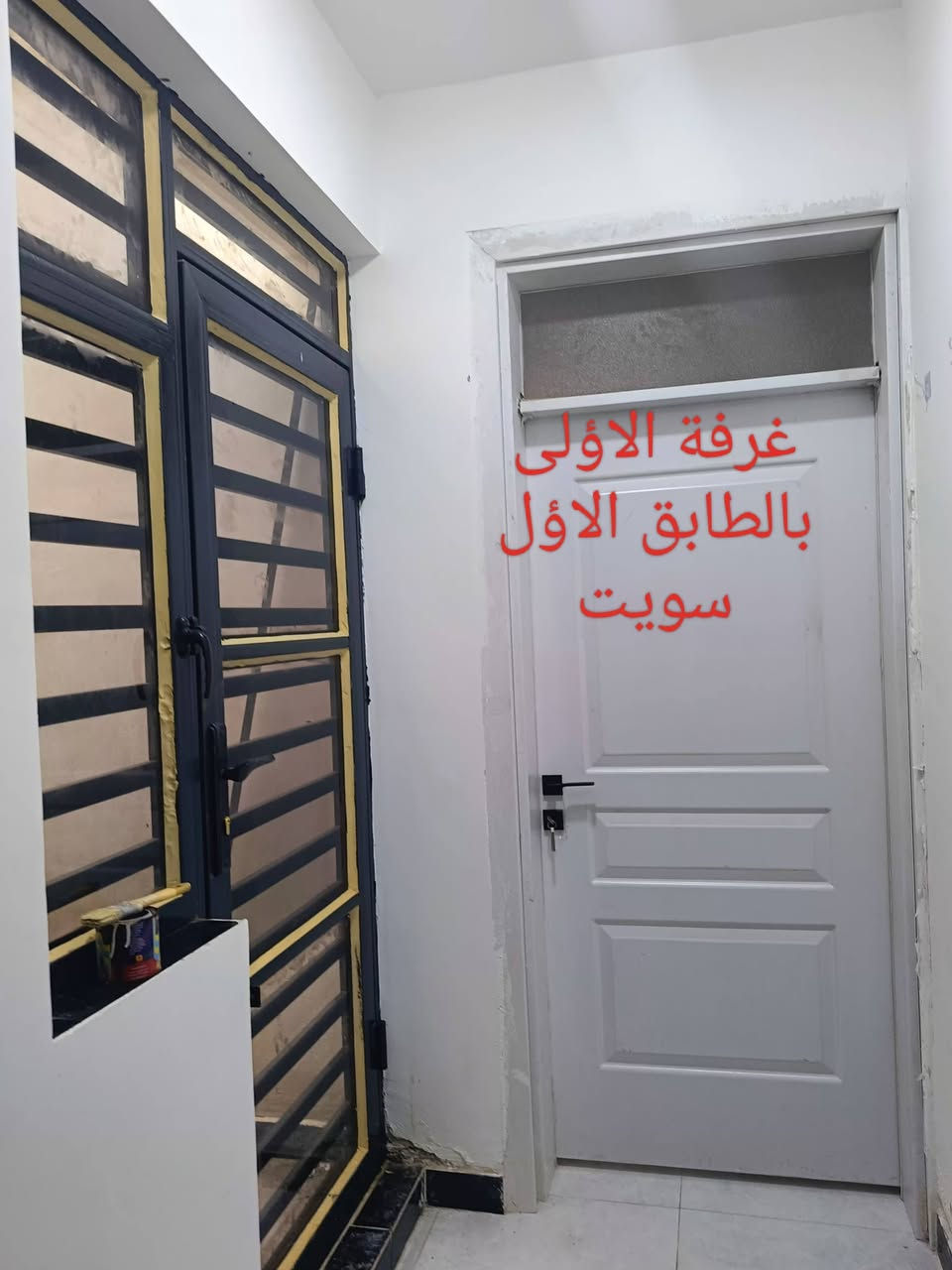 السلام عليكم للبيع 90 متر الثعالبة بالعشرة الاف بالسنتر واجهة 4.5 نزال 20 الطابق الارضي كراج خدمات خارجية استقبال مطبخ غرفة سويت
.. الدرج مرمر المحجر تركي 

..الطابق الاؤل غرفتين سويتات بالكونة

.. الشغل درجة اولى ابواب المنيوم ارضيات بورسلين 

.. يباع مع الاثاث او بدون الاثاث

.. ***********
السلام عليكم للبيع 90 متر الثعالبة بالعشرة الاف بالسنتر واجهة 4.5 نزال 20 الطابق الارضي كراج خدمات خارجية استقبال مطبخ غرفة سويت
