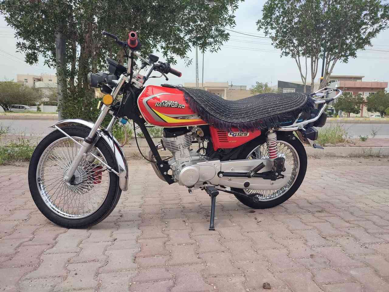 سلام عليكم للبيع نامي برو موديل 2025 اوراق كامل دراجة مكفول كفالة عامة ماشي قليل شراي يتصل ***********خانقين
