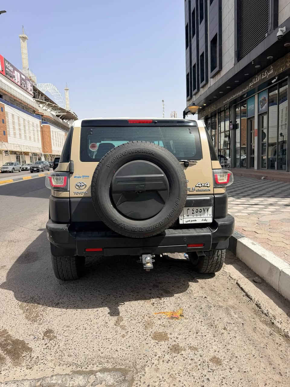 للبيع — FJ Cruiser 2012

Toyota FJ Cruiser 2012 خليجي

🔹 الممشى: 123,000 كم حقيقي
🔹 اللون: صحراوي أصلي
🔹 السيارة نظيفة جداً
🔹 صبغ وكالة
🔹 بدون حوادث
🔹 بارد بسيط تقريباً 3–4 أصابع
🔹 السيارة مرفعة 2 إنج
🔹 حدادة بروفندر جبلي
🔹 دبلات Red Max
🔹 ويل Titan
🔹 تايرات حجري نظيف

📍 الموقع: البصرة
💰 السعر: 255 وبمجال

📞 ***********

البيع للجادين فقط.
