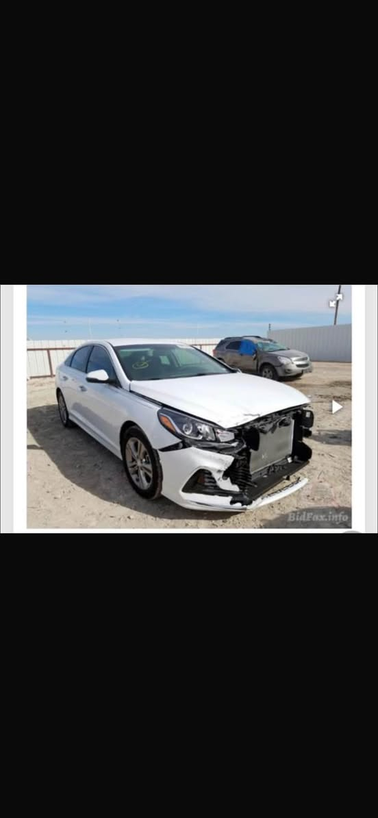 السلام عليكم
تحية طيبه:-
هونداي سوناتا 2018
🛑السعر 128 ورقه🛑وبيها مجال بسيط حگ الجيه
،سوناتا ،موديل 2018 ،وارد امريكي ،ضررها فقط دعاميه اماميه بدون دواخل-صورة الحادث موجوده بالمنشور 
رقم بغداد الانگليزي ،تحويل مباشر ، ماشيه 98.000  --مكينه گير حداديه تبريد كلشي جاهز 
🛑بيع فقط 
المكان ذي قار قضاء الرفاعي 
هاتف/
***********
***********
علما انا مكلف بالنشر 
اي استفسار اتصلو عالارقام وبخدمتكم

نص مكتوب في الصور:
- BidFax.info