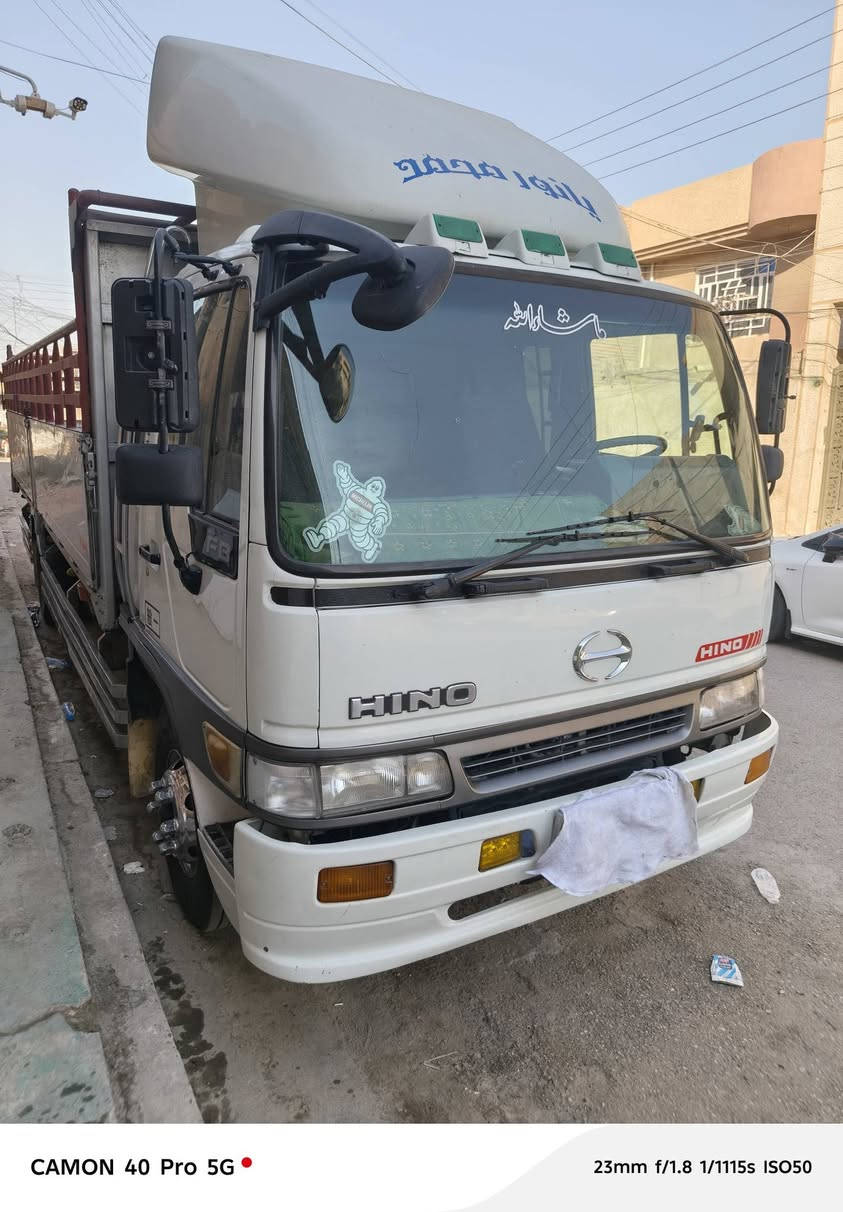 السلام عليكم البيع هينو  يسرة إبدال مديل2001 مكينة فاكيم 80 رقم بغداد تحويل ثاني يوم 6وربع ***********اتصال واتساب
