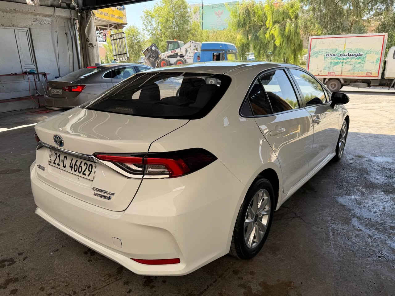 کرۆلا 2024 هایبێرد
بێ بۆیاخ تەنها نووکی بۆنیدەکەی پەڵەیک کارتی هەیە لە گەڵ یەک دوو چاڵ
39 هەزار کم ڕۆشتووە هەموو شتێکی تازەیە بە ناوی خۆمەوەیە  تایەی تازەیە
سڵاید و شاشە گەورە و بەسمەیە تەبریدی مەرکەزییە کامێرایە ویل کەپە
نرخی 158 مەعامەلە
شوێن سلێمانی
*********** السليمانية, العراق
