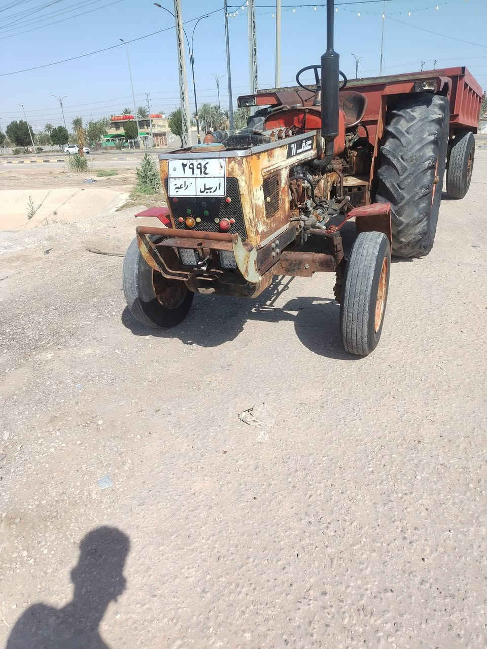 السلام عليكم مكينه عنتر للبيع موديل ٨٦ بس الراس نضيفه مامتعوبه كير ومكينه وكسل عل شرط باور كهربائيات شغاله رقم وسنويه بدون تحويل مكان كربلاء الحسينيه السعر ٤ونص ***********
