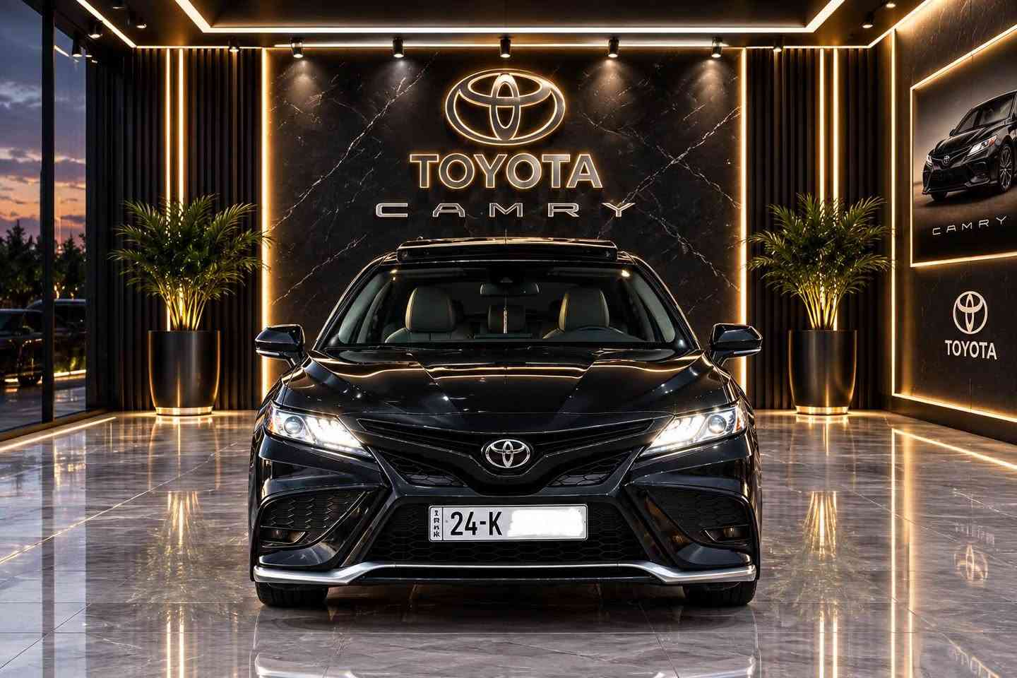 للبيع TOYOTA CAMRY XSE موديل 2022 السيارة نظيفة جدآ السيارة بدون ضرر شباب واضح عدكم صور حادث و موجود سونر 
رقم شاصي : 4T1K61BK3NU063827 بيها قطعتين فقط مواصفات اعلى شي فول 1/1 /  شاشة كبيرة مع Apple CarPlay وAndroid Auto،كاميرا خلفية،رادار وتحديد مسار،تشغيل بصمة،فتحة سقف بانوراما، دفع رباعي،مقاعد جلد،تدفئة كشنات،شاحن لاسلكي، جنوط XSE الأصلية قياس 19،إنارة LED  ماشيه 98mil رقم دهوك مميز 🔥رقم سنوية كلة جديد كير محرك تحويل غرامات بشرط مكان سيارة دهوك السعر بلاش
رقم هاتف :*********** واتساب دهوك, العراق
