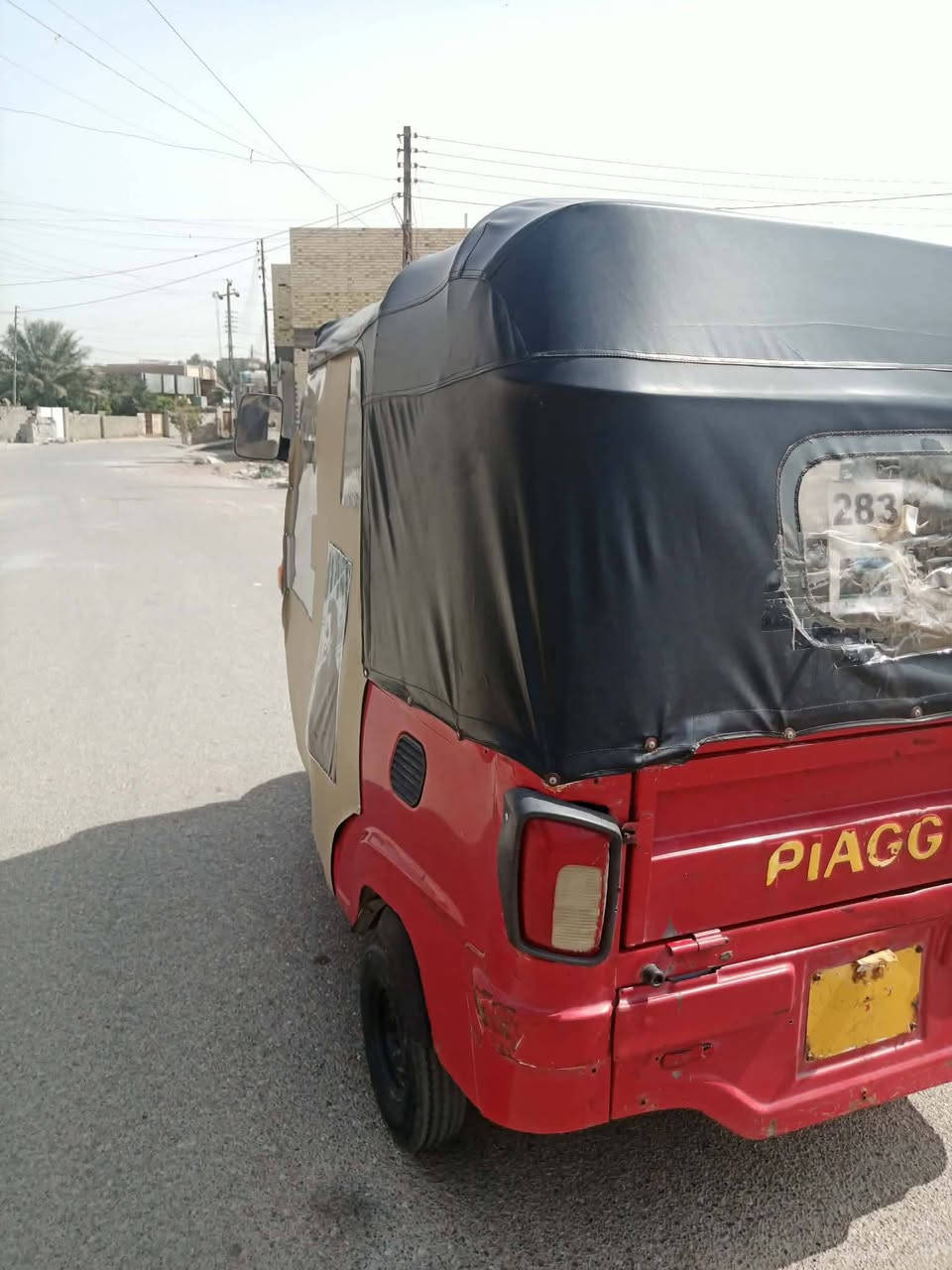 سلام عليكم تكتك بياجو محرك باجاج تكتك مديل ١٨ خير من الله تكتك مال عيشه الياخذها ما يخسر تكتك جاهزه مكاني بغداد الكماليه متواجد خاص واتساب واتصال
*********** السعر مليونين وربع بيها مجال لشراي
