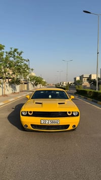 جالنجر 2018 وارد امريكي بدون ضربة جاملغات امامية سرقة فقط وبارد بالجام...