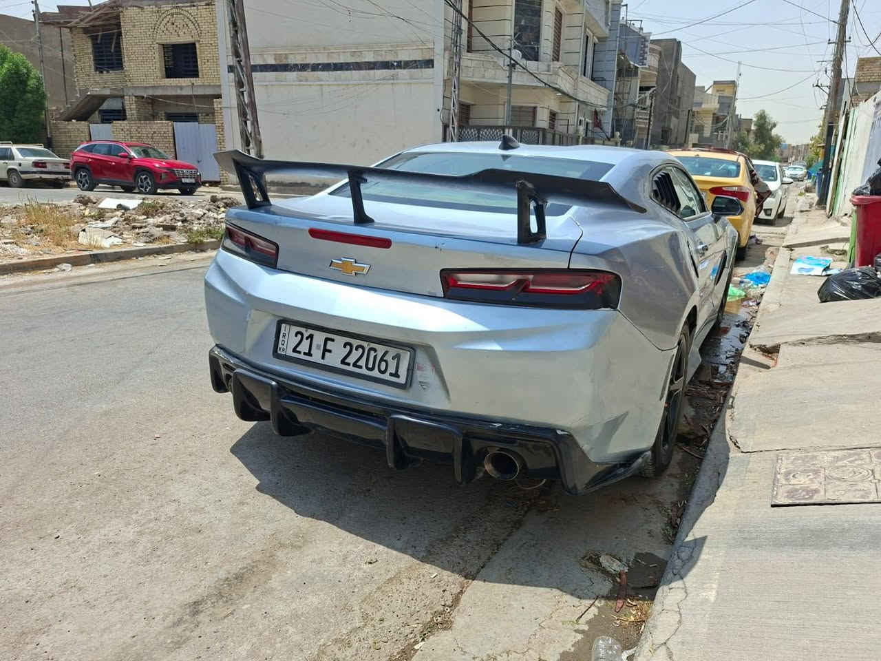 كمارو 2017
محرك 3600
لون سلفر
ماشيه 118 الف قابل للزياده
مواصفات السياره معروفه
مقاعد كهرباء
شفتات ستيرن
3 اوضاع قياده
قير محرك مكفولات
حادث السياره 3 ونص قطع 
جامغلات خلفيه و جاملغ امامي جنب السايق ... + هنا صار بيها بارد نص شبر جاملغ الصدر
تبريد تدفئه ممتازه
دهن موتل + بانزين محسن فقط
للتواصل على الرقم فقط ***********
السعر 107 وبيها مجال ان شاء الله
