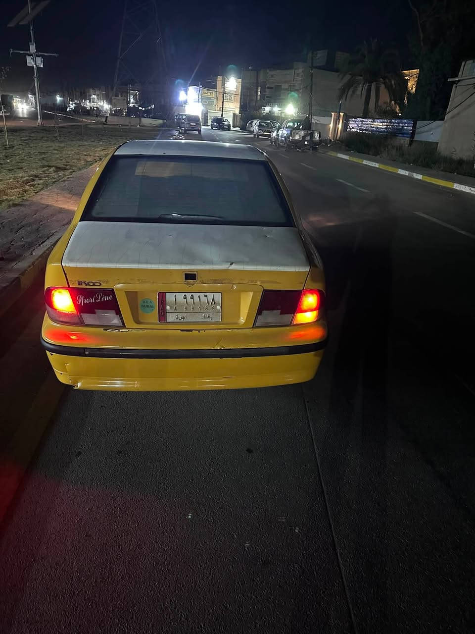 سمند لبيع موديل ١١سياره جاهزه عليه غرمات ورقتين يوكع من سعره سكن بغداد شعب سياره فقط يردله ترتيبات سعره٢٦ يوكع ورقتين يعني٢٤ بيه مجال سياره رقم ***********
