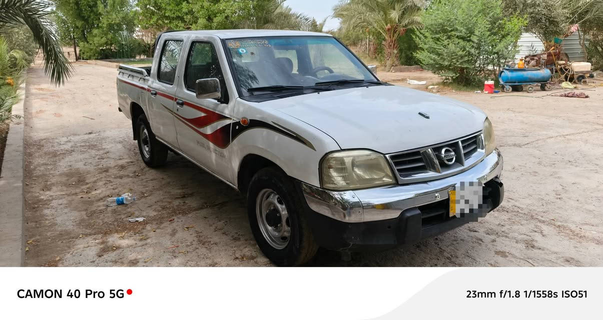 بيك اب نيسان • ٢٠٠٧ • مكفولة صبغ