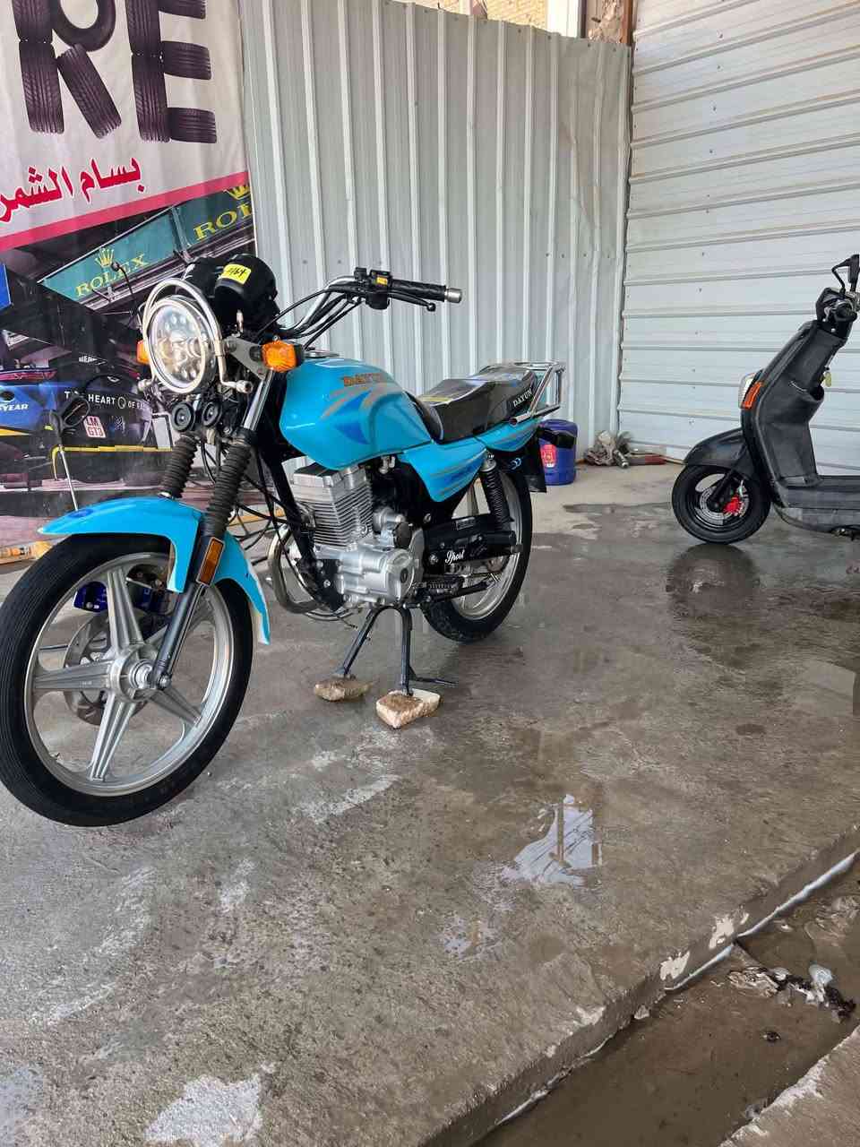للبيع دراجه دايون عضم كفاله عامه كهربائية كلهه شغاله موديل 23 مكاني حله  السعر950وبيه مجال رقم الهاتف ***********

