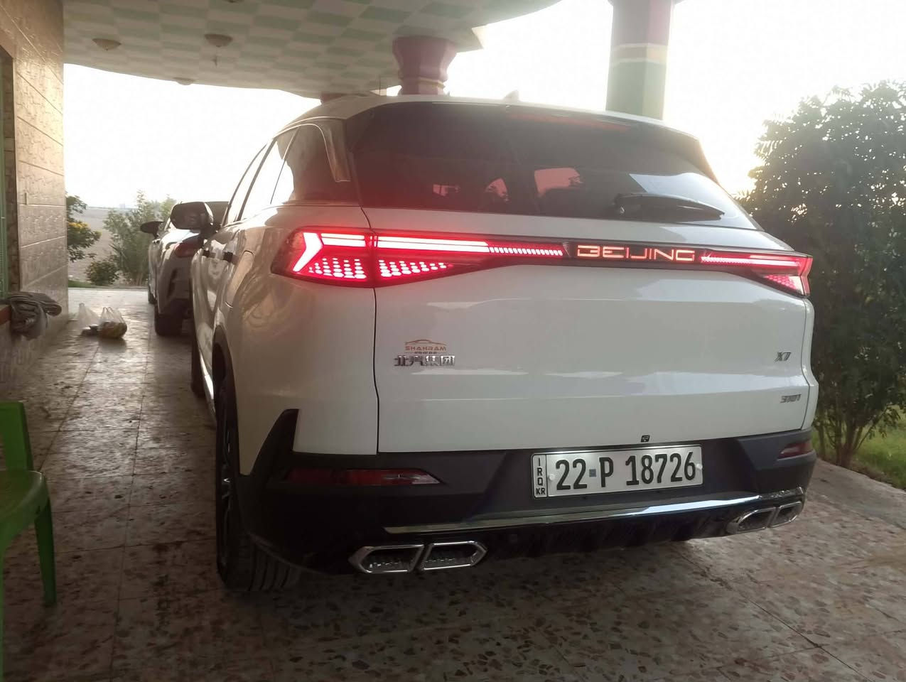 🚘 سيارة للبيع – بايك X7 موديل 2024
🔹 كفالة عامة
🔹 رقم أربيل – السنوية باسمي
🔹 التحويل أو وكالة
🔹 ماشية 35 ألف كم
🔹 فل مواصفات – واحد على واحد

المواصفات:
• محرك 1500cc تيربو. 
• بنزين عادي. 
• نظام قيادة Sport(سبورت). 
• تبريد وتدفئة. 
• شاشة متصلة. 
• حساسات أمامية وخلفية. 
• حساسات سايد. 
• سايد بريك إلكتروني. 
• بصمة تشغيل. 
• مرايا شفط/طي كهربائي. 
• يدات أبواب شفط. 
• نظام أمان ومواصفات عديدة أخرى. 
• السيارة مواصفاتها حلوة كلش. 

📍 المكان: بابل
💰 السعر: 170
☎️ للاستفسار: ***********
