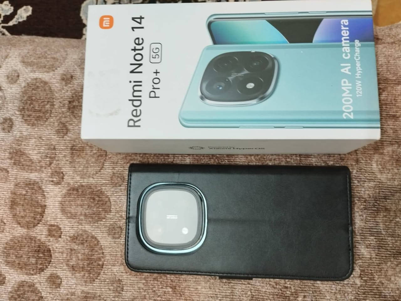 السلام عليكم 
موبايل Redmi Note14 Pro+5G
مستعمل ايام قليله المواصفات في الصور
للاستفسار واتساب وهاتف *********** كركوك

نص مكتوب في الصور:
- حول الهاتف اسم الجهاز Redmi Note 14 Pro+ 5G التخزين ٢,٦٦ج.ب/٥١٢ج.ب إصدار نظام التشغيل 3.0.306.0.WOPMIXM.C07 إصدار Android 16 BP2A.250605.031.A3 تحديث أمان نظام Android 2026-08-01 المواصفات والمعلومات التفصيلية النسخ الاحتياطي والاستعادة الدعم وضع الإصلاح إعادة ضبط إعدادات المصنع
- يأتي هاتف شاومي ريدمي نوت 14 برو 5G (Redmi Note 14 Pro 5G) بمعالج قوي من نوع MediaTek Dimensity 7300-Ultra وشاشة AMOLED بحجم 6.67 بوصة مع دعم شبكات الجيل الخامس 5G. Miswag 1+ والمواصفات الرئيسية المعالج: ميديا تك Dimensity 7300-Ultra بدقة تصنيع 4 نانومتر. الشاشة: نوع AMOLED بمقاس 6.67 بوصة وبمعدل تحديث 120 هرتز. الكاميرا الخلفية: ثلاثية، الرئيسية بدقة 200 ميجابكسل مع مثبت بصري OIS، واسعة بدقة 8 ميجابكسل، وماكرو بدقة 2 ميجابكسل. الكاميرا الأمامية: بدقة 20 ميجابكسل. الذاكرة العشوائية (RAM): تتوفر بسعات 8 أو 12 جيجابايت. مساحة التخزين: تصل حتى 512 جيجابايت. بإمكانك السؤال عن أي موضوع بحث الإشعارات النشاط الصفحة الرئي...
