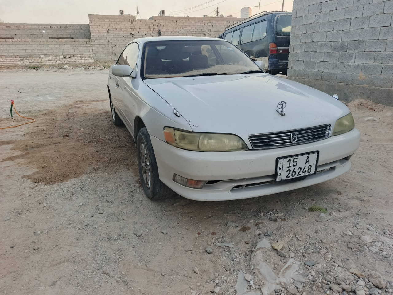 السلام عليكم 
مارك موديل 95
رقم نكليزي مصفره 
كرهبات شغاله كله
محرك كير خير من الله 
سياره بيه كصه 
السعر 50 وشراي اله حكه
مكان النجف كوفه 
(***********)

