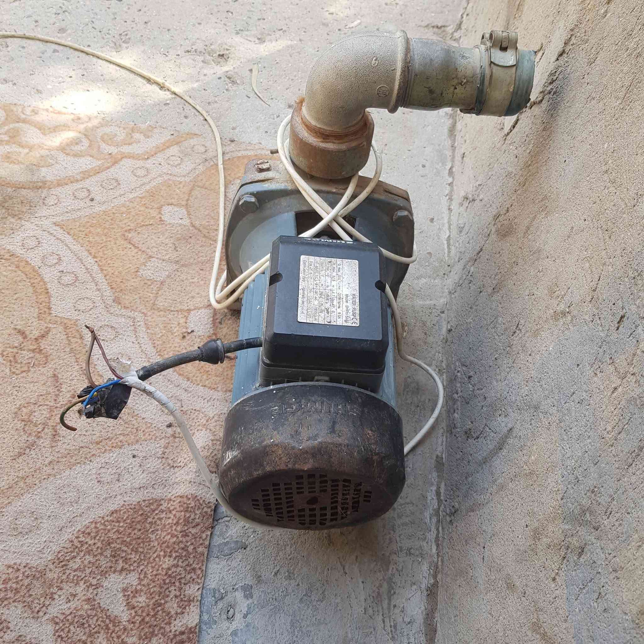 ماطور ماء • شغال • نظيف