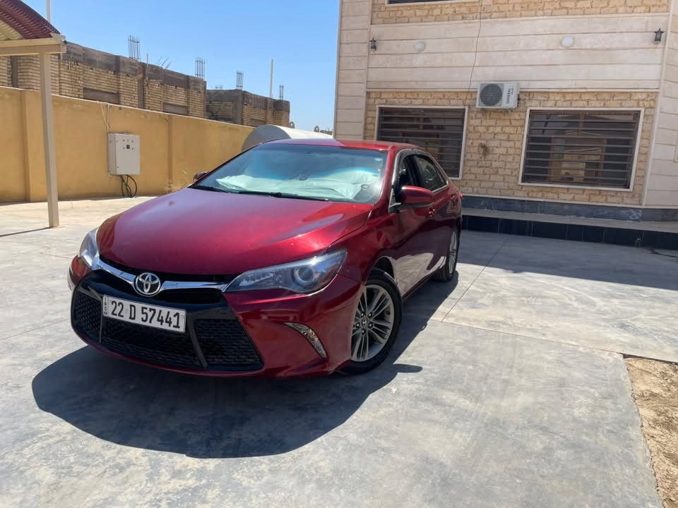 TOYOTA CAMRY 2017 SE
رقم اربيل

محرك 2500 . 4 سلندر

كشن جلد 

تحديد مسار

شفتات ستيرن 

قيادة ذاتية 

مثبت سرعه

كامرا خلفية

ويل كروم

وبعد موصفات الse معروفة

حادثه بنيد وباب خلف السكن ونص جاملغ خلفي 

گير محرك شرط ما مفتوح

رقم أربيل دولي سنوية لغاية 2030

عليها إدامة كاملة 

شرط التحويل 

السعر (١٣٥) مع المجال للشراي 

مكان السيارة الأنبار 

الرقم (***********)

ملاحظة السيارة من البيت للدوام مال جناي
