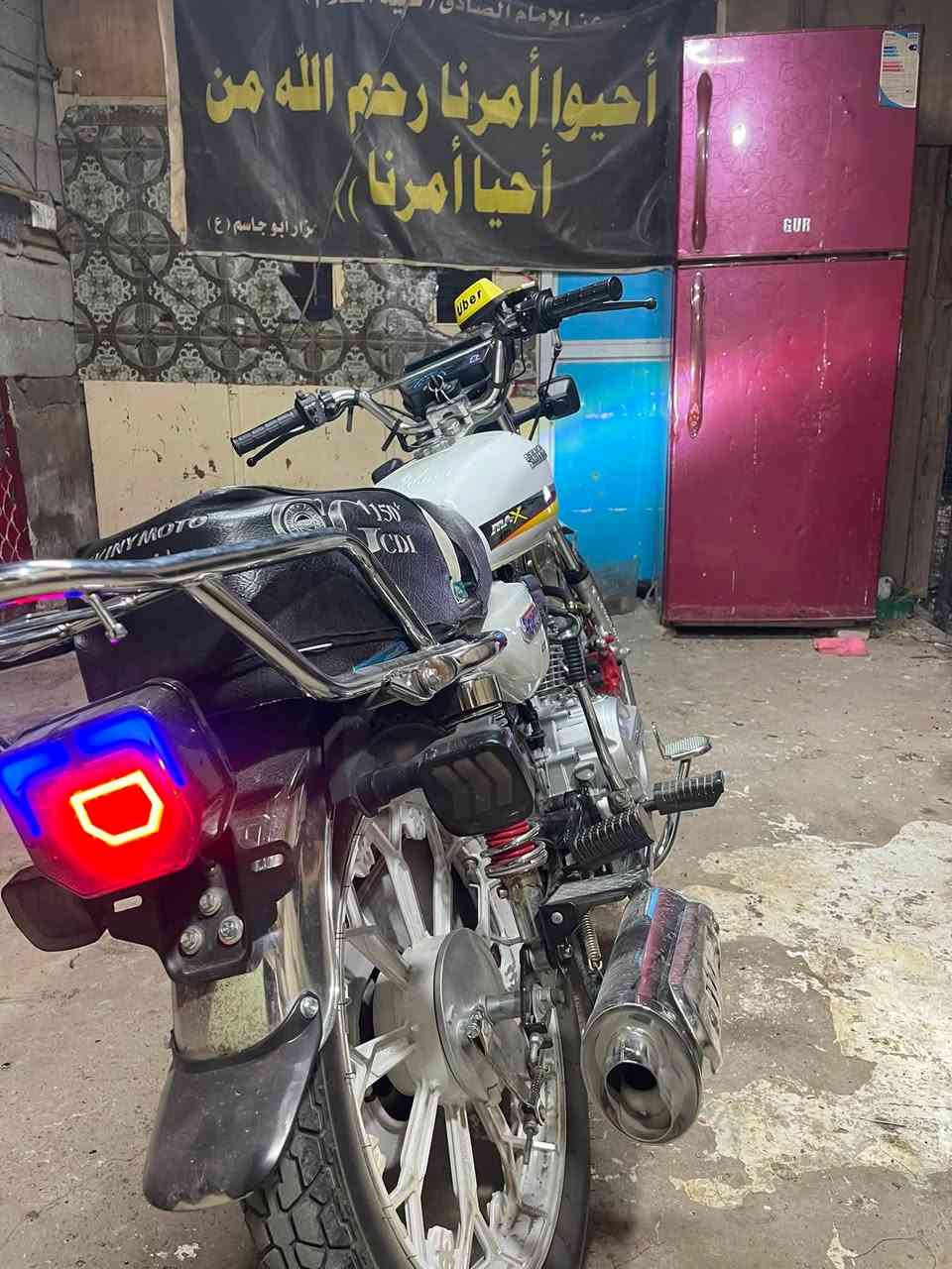 دراجه سيفان موديل 25 كفاله عامه سعر 750 وبيهه مجال مكاني بعقوبه /خرنابات رقم الهاتف *********** للعلم الصلنصه مو وياهه تجي انطيك غير صلنصه
