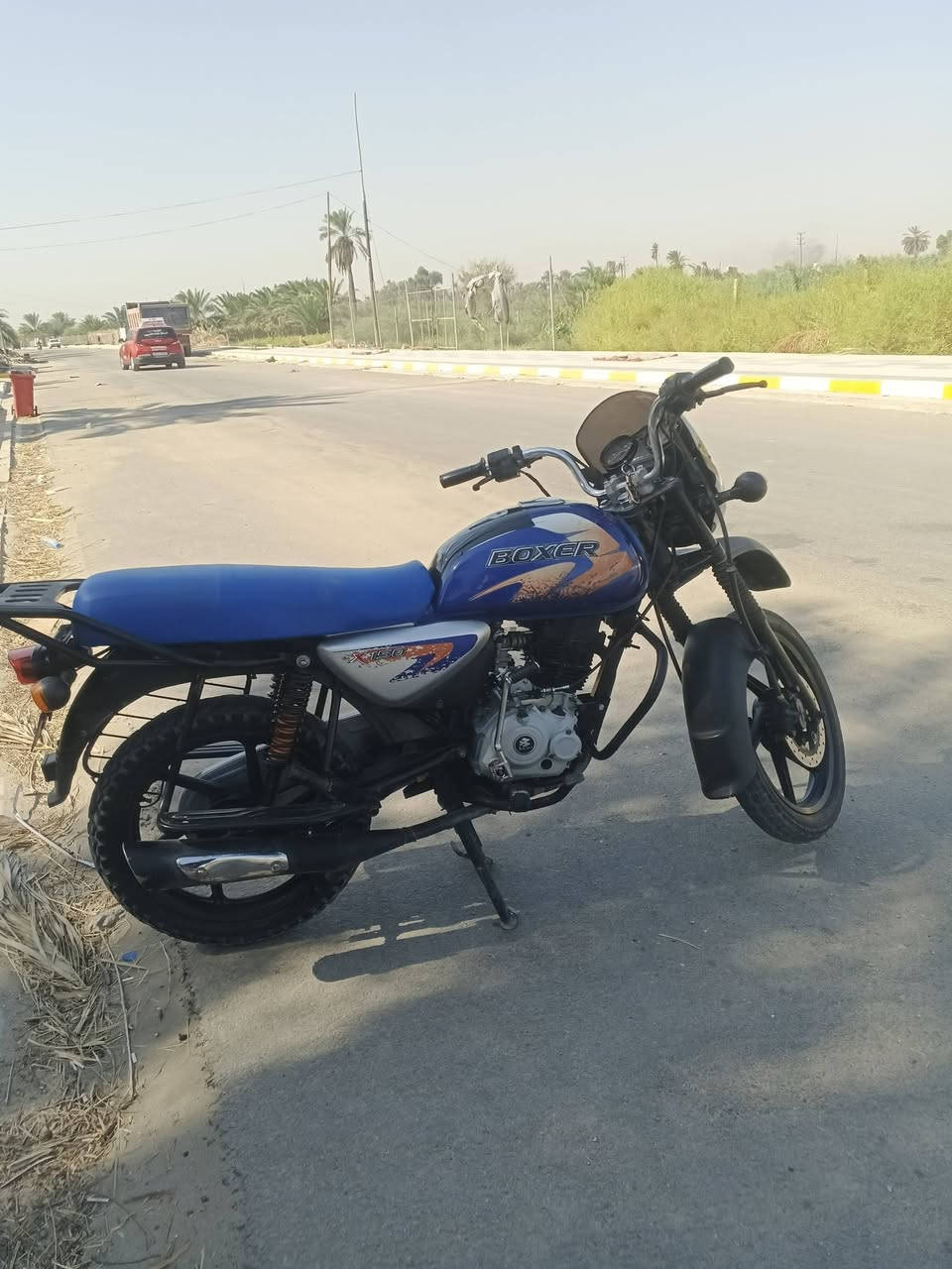 سلام عليكم دراجه  بوكسر جبلي موديل 22طالعه اب 23أوراق اصولي محرك مكفول كفاله عامه كهرباياته كله شغاله  دراجه مكفوله كفاله عامه دخم تواير جدد لسعر خاص اتصل وبيك خير وتدلل ***********
