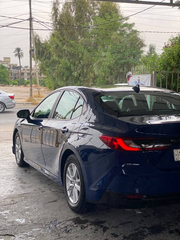 🚘 كامري 2025 LE للبيع
سيارة حلوة وجديدة، وعلى الطبيعة أحلى من الصور 😍
🔹 رقم بغداد مميز وباسمي
🔹 ماشية 11 ألف ميل فقط — بعدها شبه زيرو

⭐ المواصفات:

• شاشة
• بصمة
• كاميرا خلفية
• رادار أمامي
• رادار خلفي
• تحديد مسار
• شحن لاسلكي
• كروز كنترول
• تحكم كامل من الستيرن
• 4 جامات أوتو
• تبريد قطعتين
• وغيرها هواي من المواصفات المعروفة

🎨 الحالة:

السيارة بيها 3 قطع صبغ فقط:
• بنيد
• جام لغ
• قبغ جنطة

✅ السيارة بدون إيرباك وجميع الإيرباكات سليمة.

💰 السعر: 188 ورقه وبيها مجال 

📍 الموقع: بغداد – صليخ / الـ600

📞 للاستفسار:
***********
