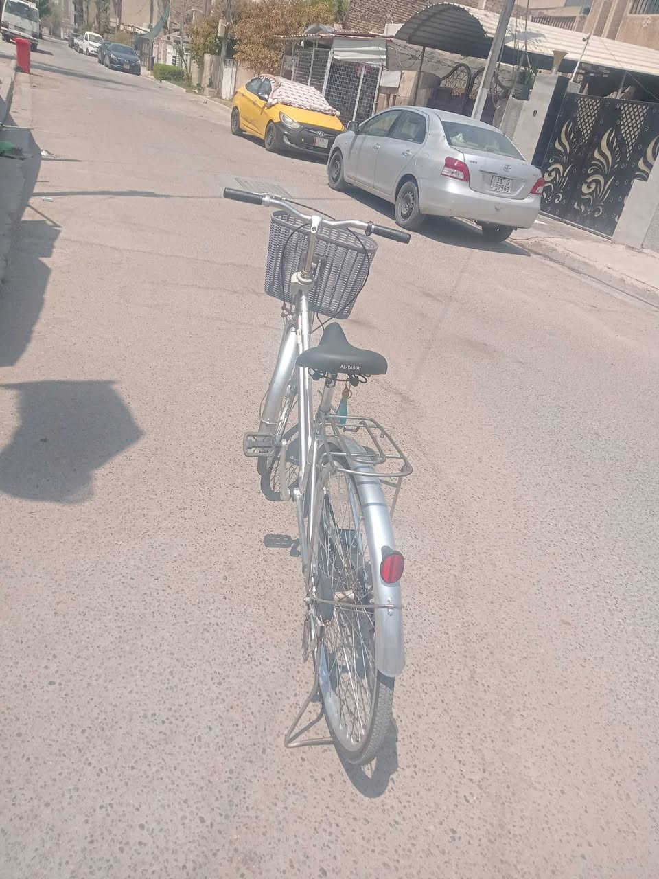 سلام عليكم باسكل بناتي باسكل حلو تخم تايرات جدد خط الاحمر باسكل بعده جديد كلشي شغال بي بريكات امامي وخلفي وسعر 80 وبيه مجال حك جيه المكان بغداد حي الاعلام قرب تقاطع درويش رقمي *********** واتساب فقط
